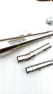 SILINCER KNALPOT JAPSTYLE CUSTOM INLET 38-50MM STAINLESS