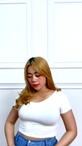 P&G JEANS - Rok Mermaid Denim Skirt Panjang Wanita Karet Melar