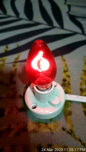E12 Flame Bulb/Dancing incandescent bulb 1.5w