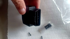 SOCKET SCANNER OBD 16PIN MALE SOKET KONECTOR OBD16 PIN MALE SOKET SKUN KONEKTOR OBD DLC 16PIN MALE -Lubang Samping