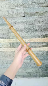 Tongkat komando kayu tengsek Sulaiman 35cm R155