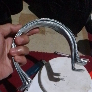 klem paralon Klem omega Klem pipa ukuran 4 inch 100pcs