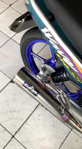knalpot standar racing supra x 125fi supra x lama karisma model wave full stanlis suara bas adem