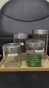 TOPLES Penyimpanan makanan kue kering lebaran (hari raya)/Toples Polos Kedap Udara/ MULTI PURPOSE JAR TPE 100 SL