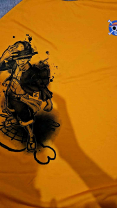 KAOS RAGLAN PRIA WARNA LUFFYY TOPI logo DTF\ KAOS RAGLAN PRIA LENGAN 3\4 ATASAN PRIA / KAOS MURAH / KAOS DISTRO / KAOS SIMPLE / T-SHIRT PRIA