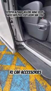 Toyota vellfire alphard AH40 2023 2024 2025 2026 side door auto deployed sliding power step foot running bar board bodykit body kit