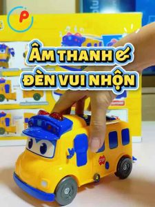 Go Go bus biến hình có đèn và âm thanh YS3041A PeeKaPaw Toys