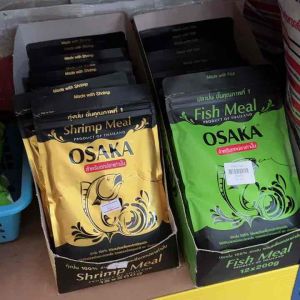 เหยื่อกุ้งป่นแท้100% By osaka