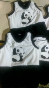 Baju Kucing Anjing Motif Kartun