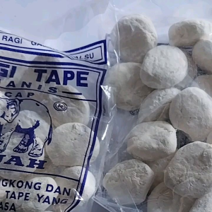 RAGI TAPE MANIS CAP GAJAH 1pak isi 20 butir