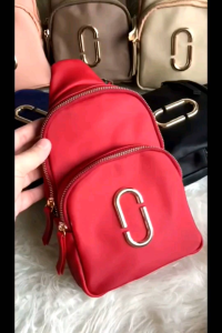 tas multifungsi ransel/waistbag nylon parasut free 2 strap(include box)