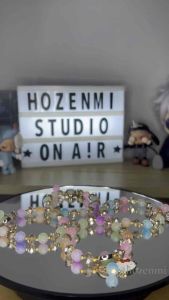 HG037 Gelang Sanrio Warna Imut Lucu Unik Hadiah Pasangan Kuat Ulang Tahun Fleksibel Kilat Kilau