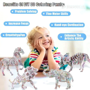 จิ๊กซอว์ ระบายสี 3มิติ colourful puzzle 3d THE OPERA HOUSE