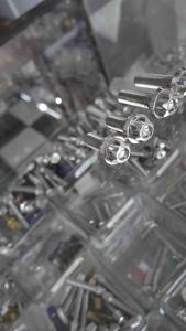 CNC SIDE MIRROR BOLT LONG THREAD FOR YAMAHA NMAX / AEROX / MIO I 125 / FAZZIO / MIO GEAR / SPORTY