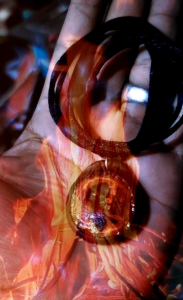 Kalung Kayu Kaboa Asli Sancang Garut Motip Klasik