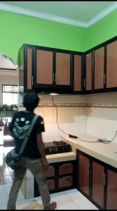 kitchen set atas bawah minimalis