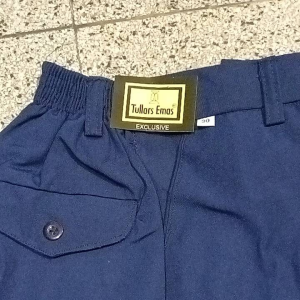 seragam sekolah celana panjang karet warna biru dongker TK.SD & SMP