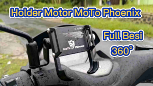 FULLSET Holder Stang Motor X-70 Pro Full Besi + Bracket Dudukan Holder Motor Full Besi