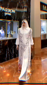 ARAFAH SERIES BY AC ORlglnaL: Desain Gamis Elegan Nuansa Putih