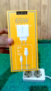 CHARGER REALME ORIGINAL ASLI 100% 65 WATT SUPER DART / VOOC / FLASH CHARGE REALME 8 / 9 PRO / SUPER VOOC / MICRO USB/TYPE C/TEPSI/ HIGH QUALITY BAWAAN CABUTAN HP CASAN/KABEL DATA ADAPTOR/KEPALA CASAN/65W/ WC0506A3HK