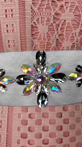 Ikat Pinggang Payet Rangkai Diamon Sewarosky || Aksesoris Busana Wanita