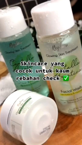 REGLOW TONER 2 IN 1 & MICELLAR WATER / PELEMBAB WAJAH PEMBERSIH KOTORAN WAJAH ORIGINAL DOKTET SHINDH