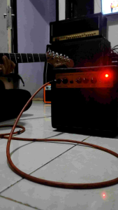 Ampli gitar mini 3input sudah distorsi termurah