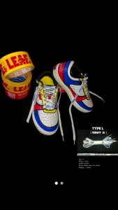 ORIGINAL Shoelaces/tali sepatu katakana series by daad.co Type L