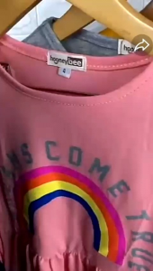 Gamis Kaos Anak Saku Honeybee Ataya Warna Ungu Size 2-10 tahun