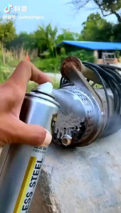 2pcs Cat Semprotan Chrome Sapporo Spray Paint Anti Karat Stainless 350ML