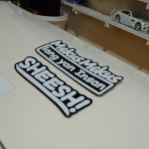 MekusMekus lang yan insan and Sheesh sticker for motorcycle