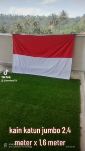 BENDERA MERAH PUTIH JUMBO 24 METER X 16 METER
