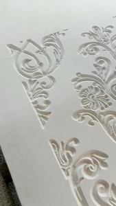 Cetakan Masif CNC Gypsum & Beton Motif Relief Ornamen