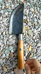 ปังตอ มีดปังตอ ปังตอเหล็กแหนบ ปังตอปลายไหว้ 6 8 นิ้ว ข้อมูลเพิ่มอ่านด้านล่าง