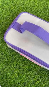 Cool Teen Silver Lunch Bag Tupperware (zipper bunga es)