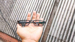 Kacamata Mata Minus Photocromic Sporty Kecil Pria Elastis Optik Asli Ori