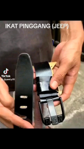 TERLARIS ikat Pinggang kulit Pria import terbaru-Sabuk priaa KUAT kulit asli