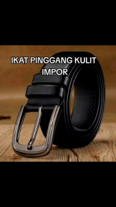 TERBATAS!! IKAT PINGGANG PRIA TALI KULIT ANTI GORES SABUK FASHION IMPORT MEWAH