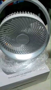 FIREFLY FEL6115 7" (1pc) RECHARGEABLE FAN WITH NIGHT LIGHT 100% ORIGINAL . ( WHAT YOU SEE IS WHAT YOU GET )