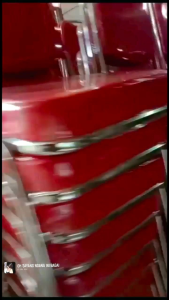 Kursi susun Stainles spek Futura baru