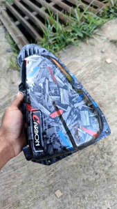 Forged merah biru Tutup filter beat esp Scoopy vario110 stater halus