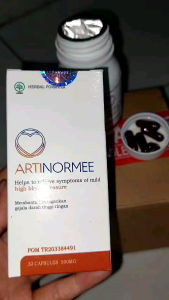Artinormee 100% Asli Original Herbal Obat Darah Tinggi Hipertensi Stroke Jantung Ampuh Resmi Bpom