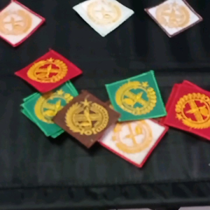 Bet bordir tunas kelapa pramuka putra