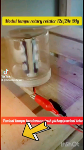 Modul lampu Rotary rotator 12v/24v DIY