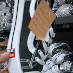 Sepatu Sekolah Tali Pendek List Cacing SD, SMP, SMA