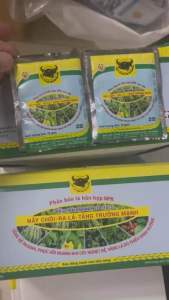 Phân bón lá Đầu trâu cao cấp 30-10-5- TE 10gram Nảy chồi ra lá tăng trưởng mạnh khỏi nghẹt rễ cho rau màu lúa