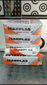ISARPLAS TERBARU 40gr LEM PVC LEM PARALON TERBARU 40gr PERBOX 12pcs