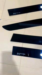 Talang Air Hyundai Santa FE MX5 MX 5 2024 2025 2026 2027 Side Visor Flat Hitam