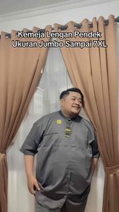 Baju Koko Pria Jumbo XXL XXXL 4XL 5XL 6XL 7XL Big Size 3XL