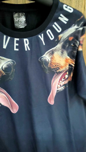 Atasan Kaos Oblong Print Spoon: Pilihan Gaya Kasual